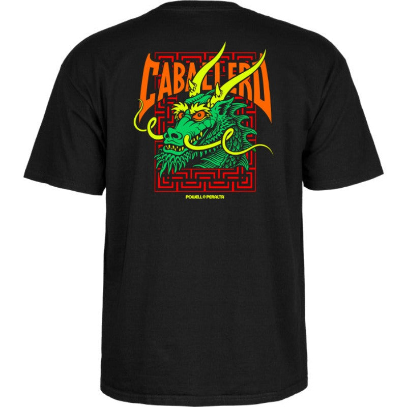 Powell Peralta SC Street Dragon Black Tee - back