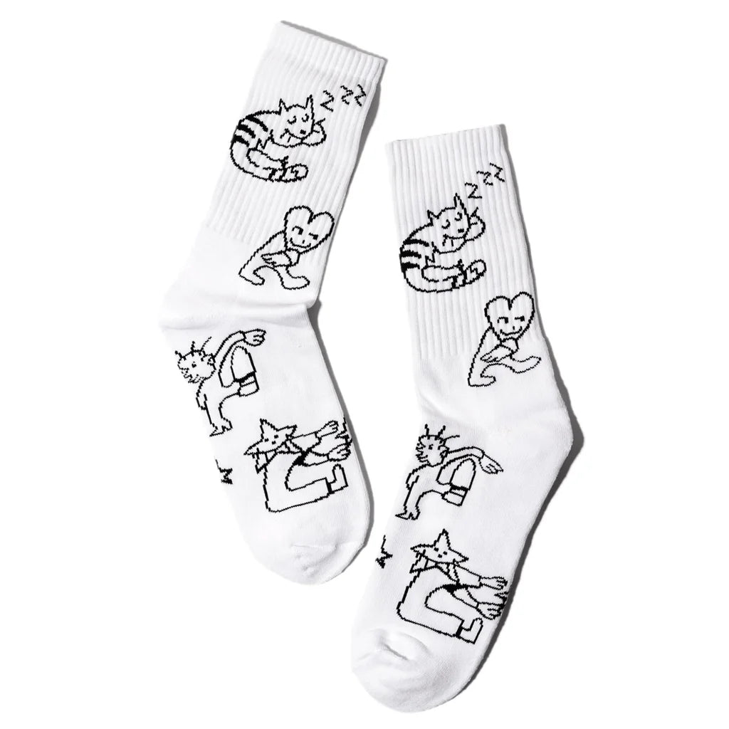 Skateboard Cafe Buddy Socks