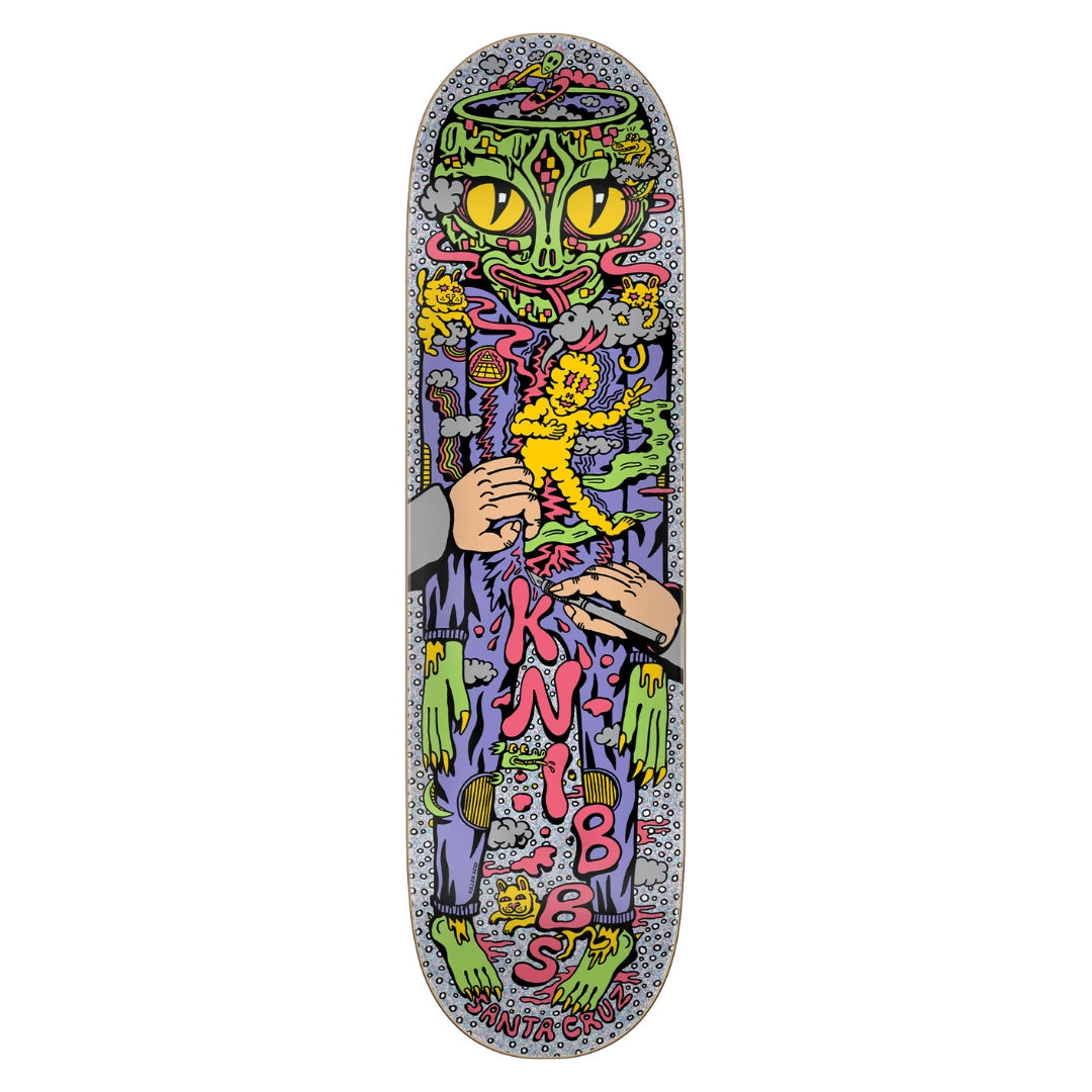 Santa Cruz Knibbs Reptilian 8.5" Deck