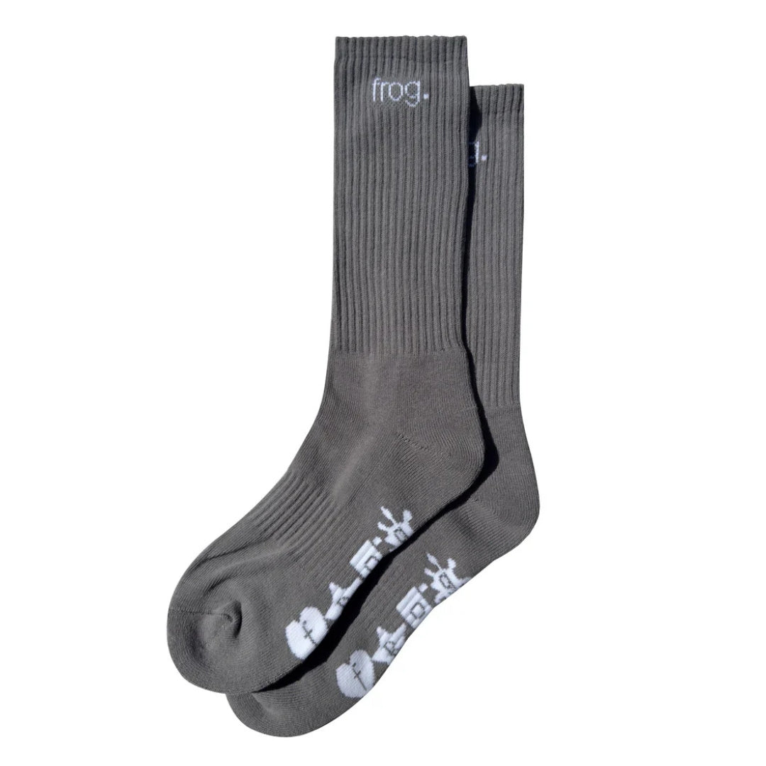 Frog Skateboards Socks - Charcoal