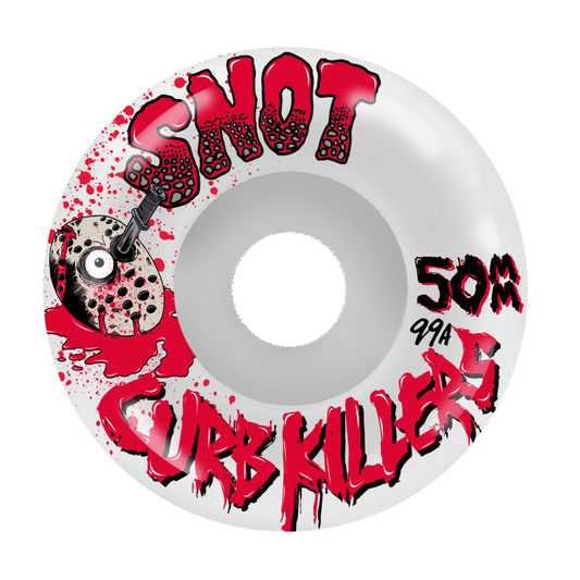Snot Curb Killers 50mm 99a Wheels - White