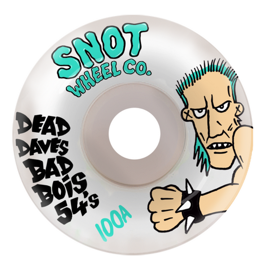 Snot Dead Dave's Bad Boi's 54mm 100a Wheels