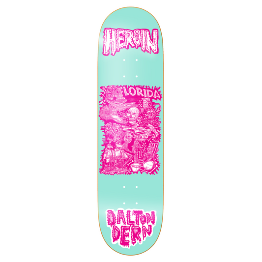 Heroin Dalton Dern Allegory of Fear 8.75" Deck