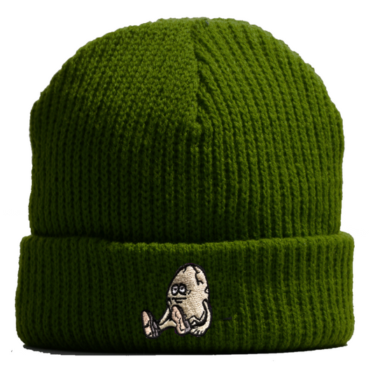 Heroin Egg Beanie - Olive Green