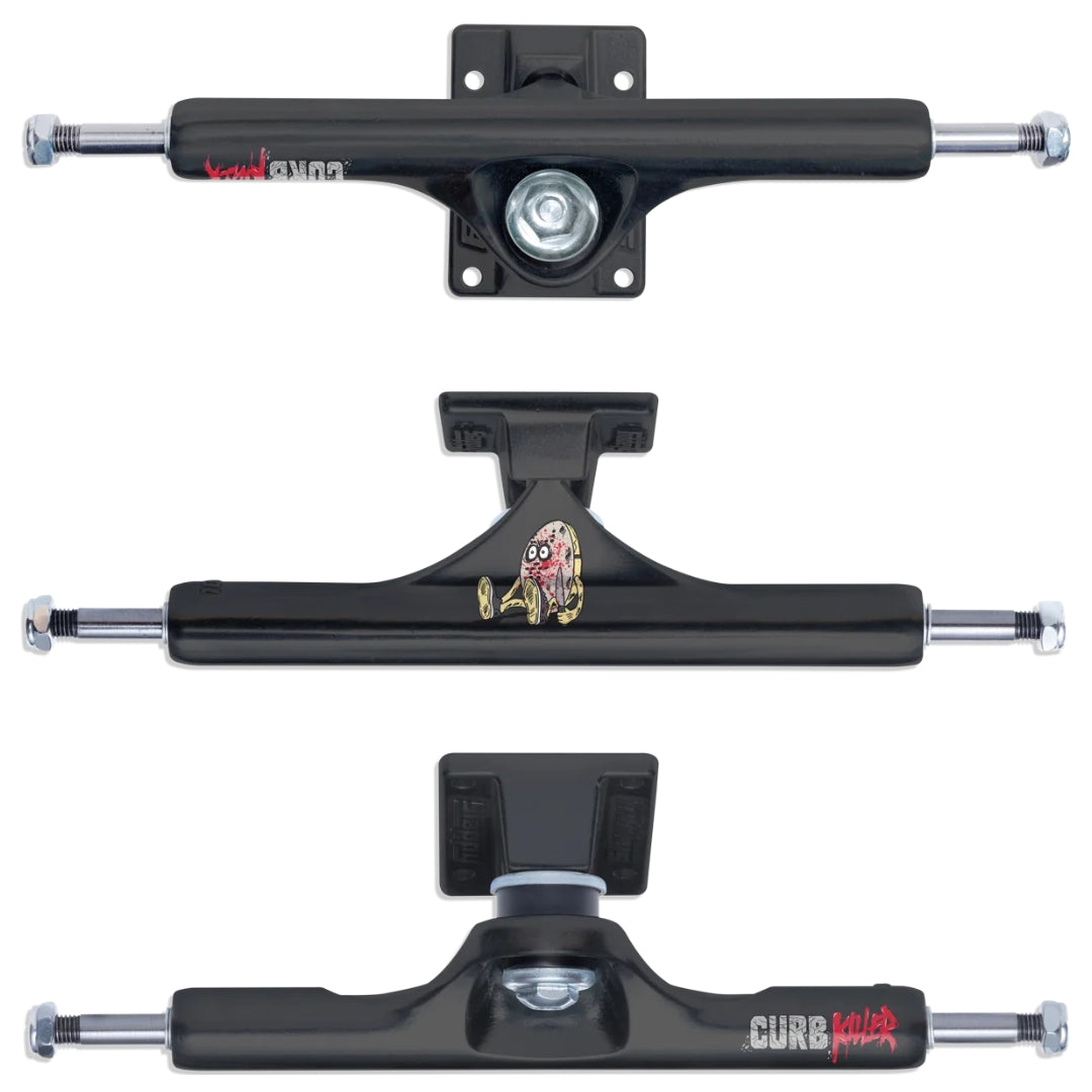 Slappy ST1 Inverted Curb Killer 10.0" Truck - Matte Black