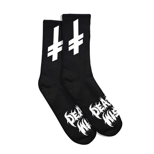Deathwish Nightrider Black Socks