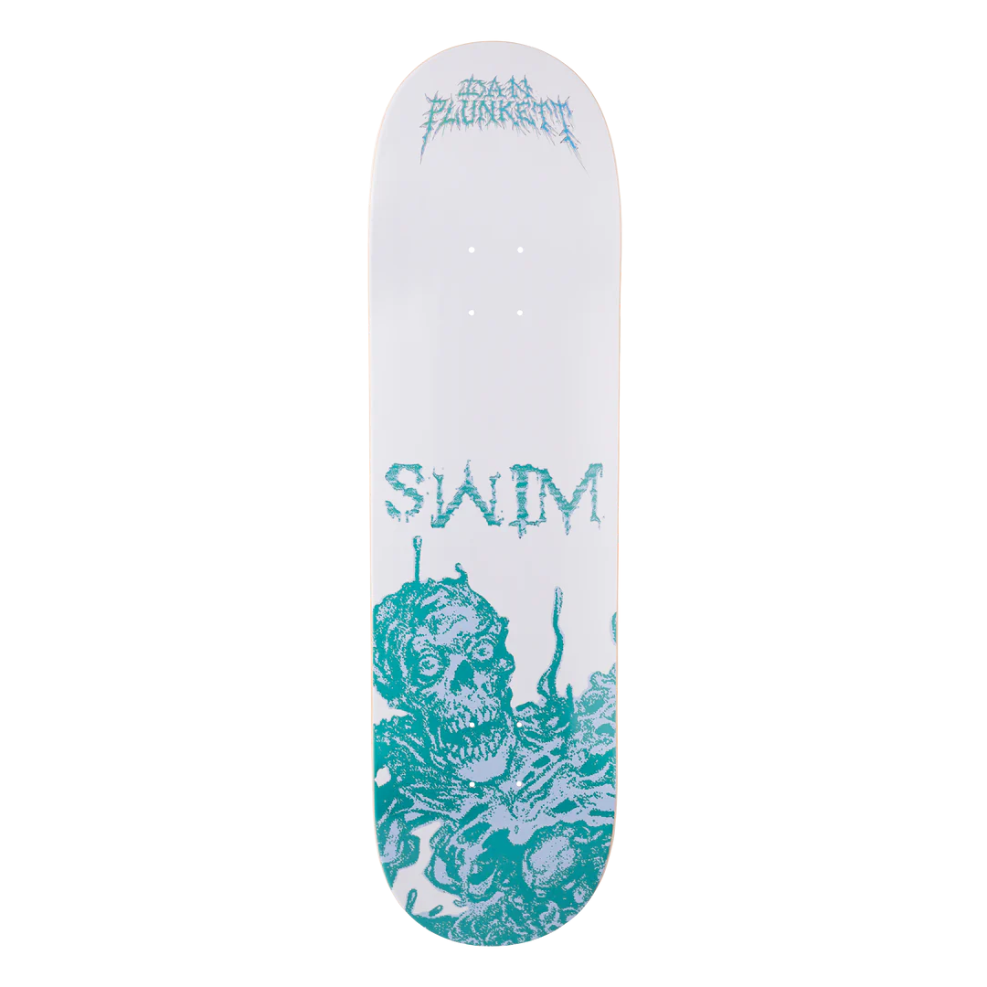 Swim Plunkett Dannibal Corpse 8.5" Deck - White