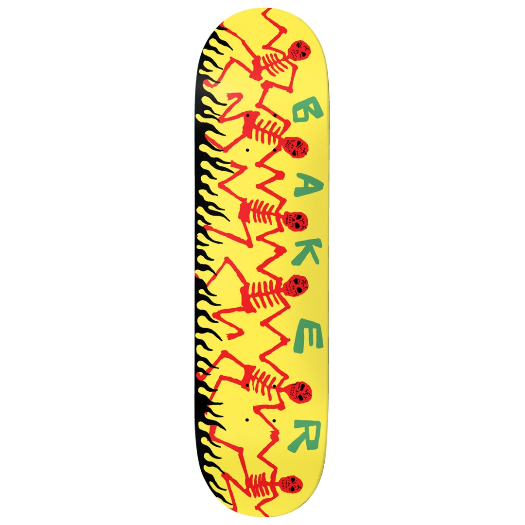 Baker Justin "Figgy" Figueroa Dancing Skellies 8.5" Deck