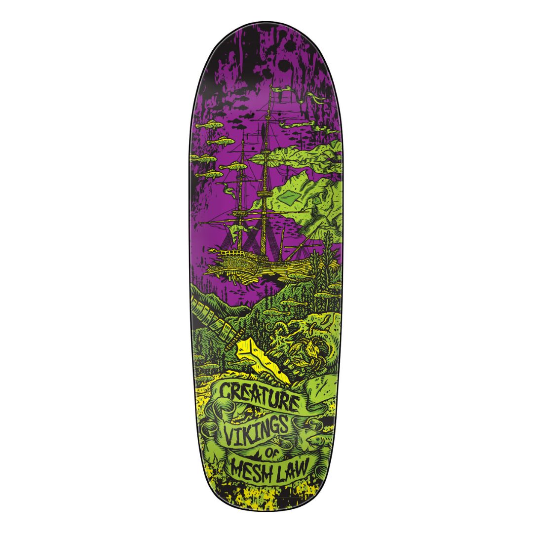 Creature Viking of Hesh Law 9.55" Deck
