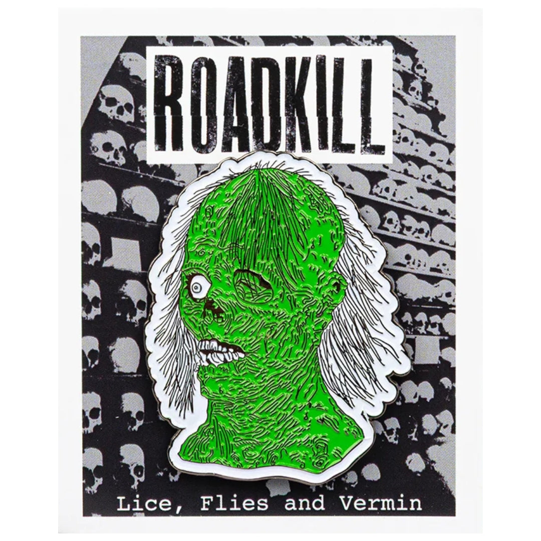 Roadkill Oversized Zombie Pin Badge