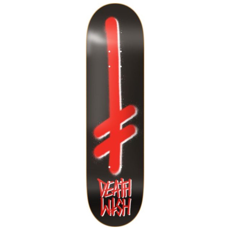 Deathwish Gang Logo Black/Red Deck