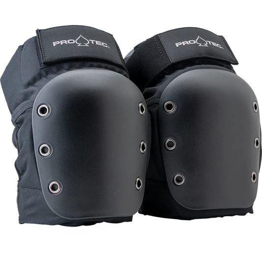 Street Knee Pads (Open Back) - Black