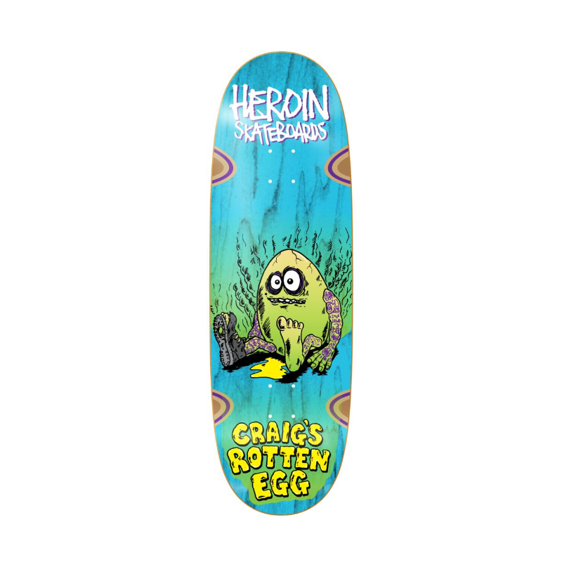 Heroin CQ Craig's Rotten Egg 10" Deck