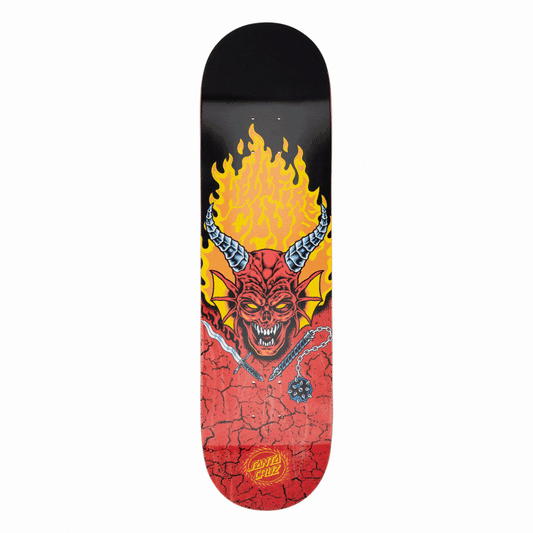 Santa Cruz x Stranger Things Hellfire Club 8.25" Deck