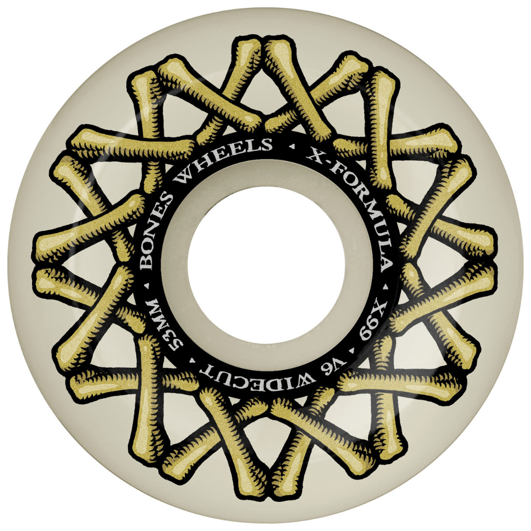 Bones 99a Widecut X-Formula Wheels - 53mm