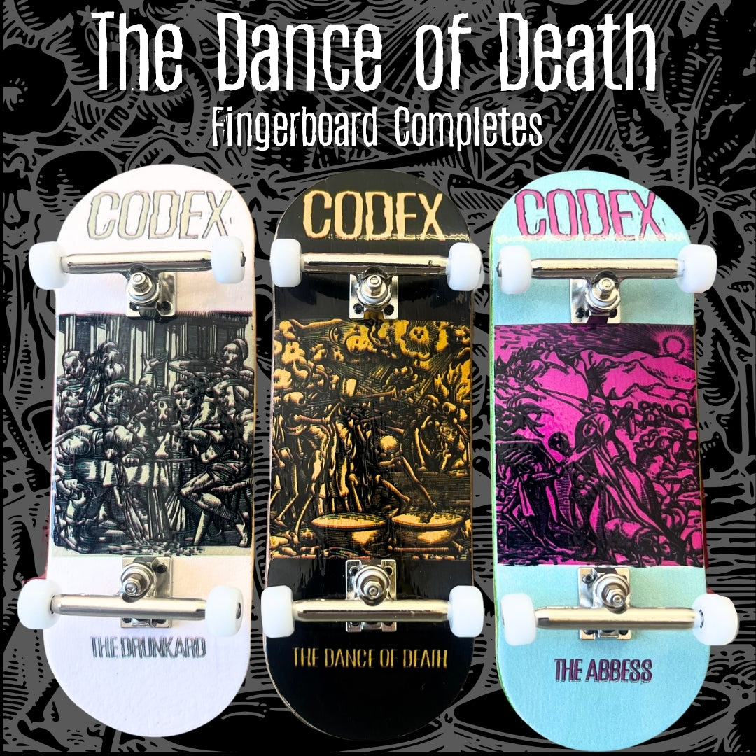 Codex "The Dance of Death" Fingerboard Completes