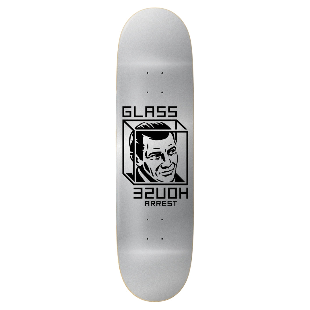 Glass House House Arrest 8.5" Deck - Metallic Silver