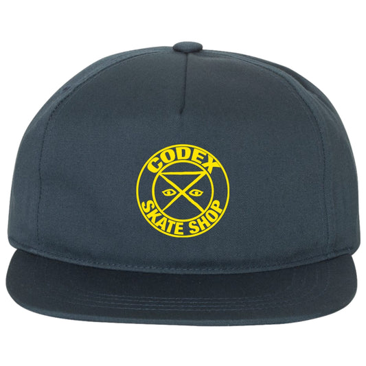 Codex Circle Logo Snapback Hat - Navy