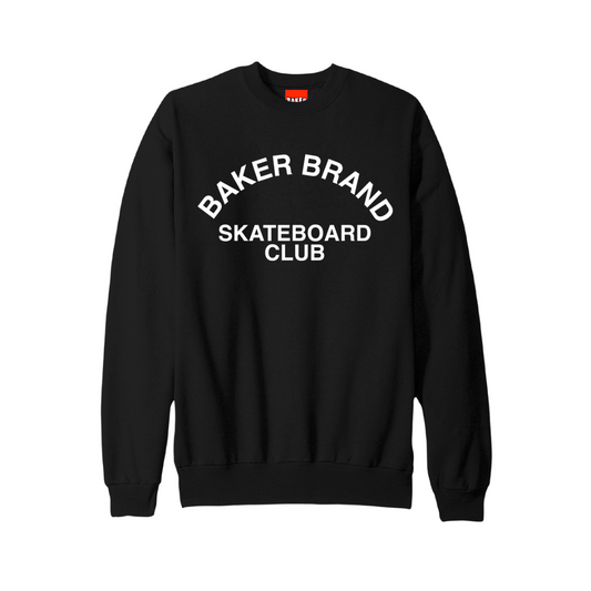 Baker Club Black Crew Neck