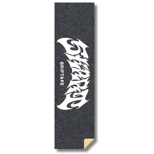 Skrrt Logo Graphic Griptape - White