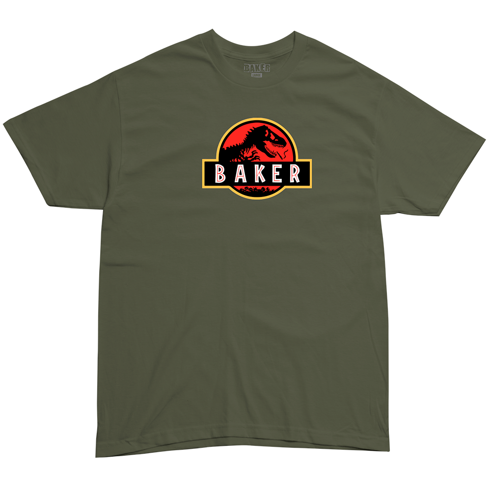 Baker Stoned Age Tee - Military Green