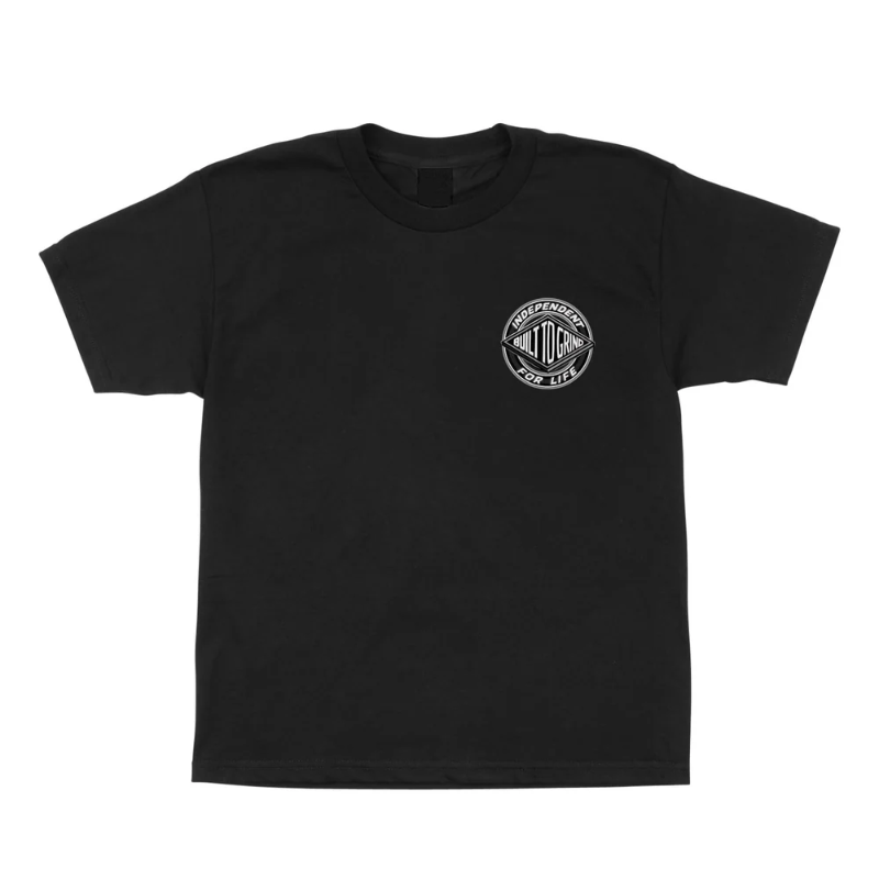 Independent For Life Clutch Black Youth Tee