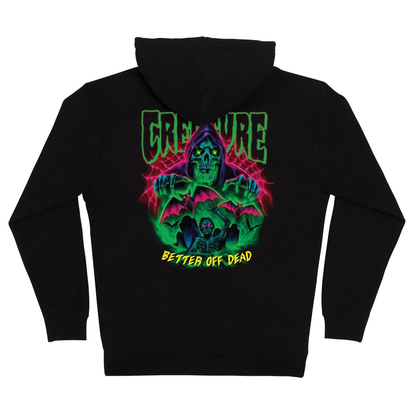 Creature Hellbound Zip-Up Hoodie - Black