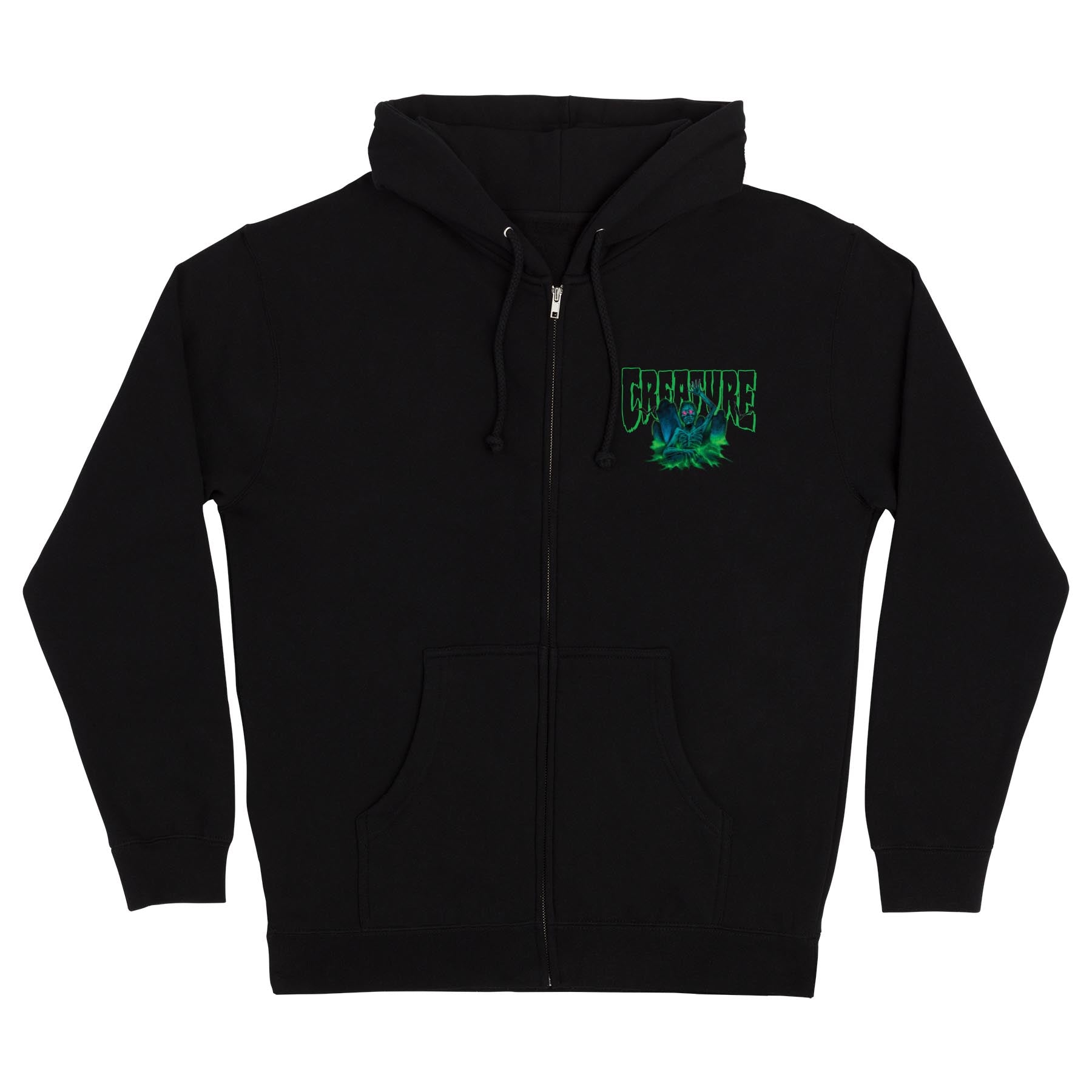 Creature Hellbound Zip-Up Hoodie - Black