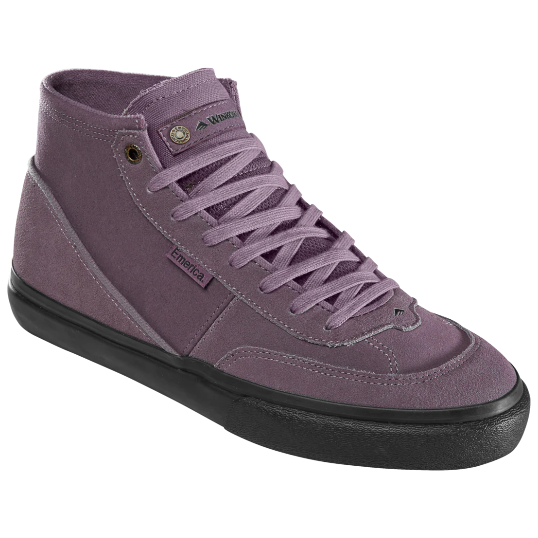 Emerica Winkowski Mid Top Shoes - Purple – CODEX SKATE SHOP