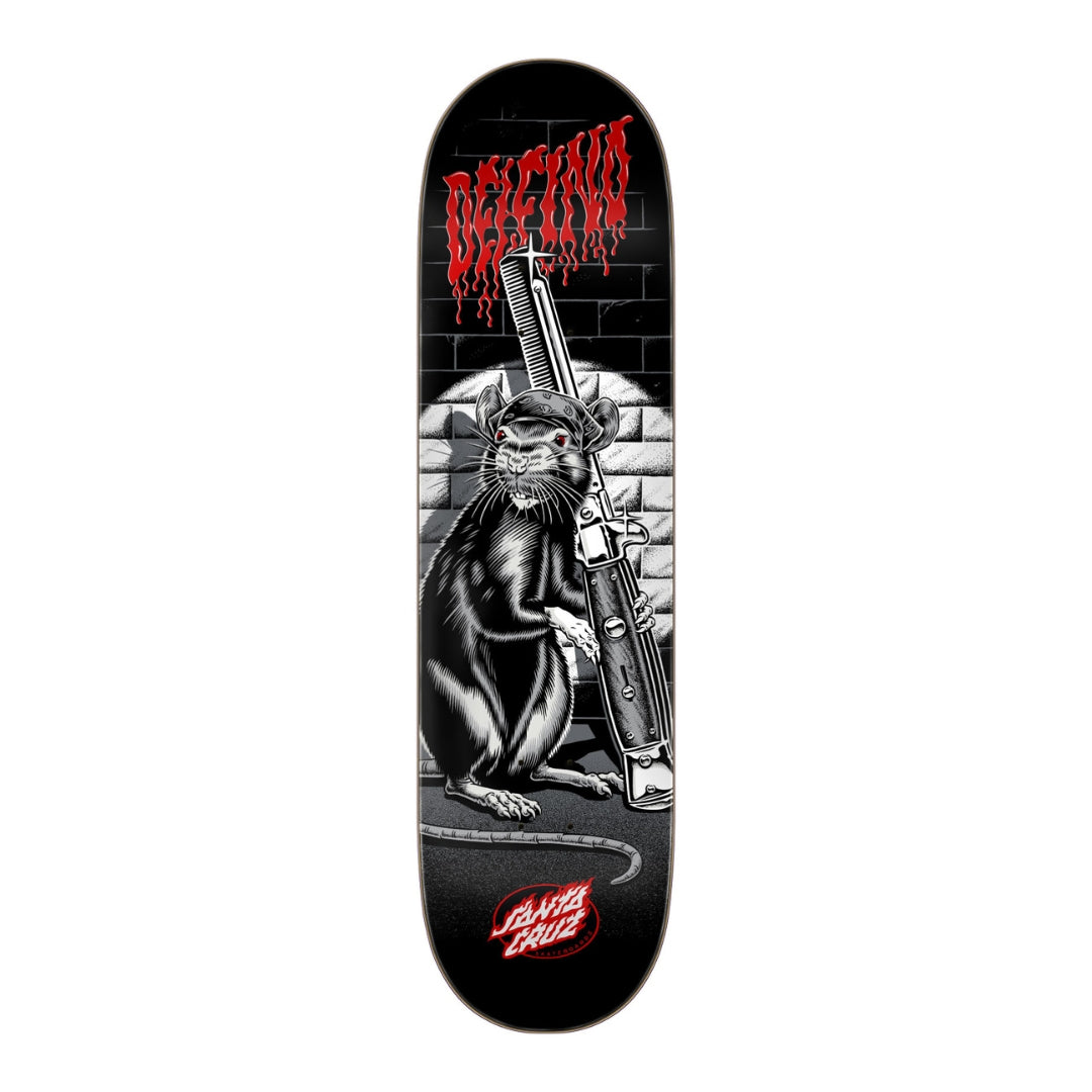 Santa Cruz Delfino Skate Rat 8.25" Deck