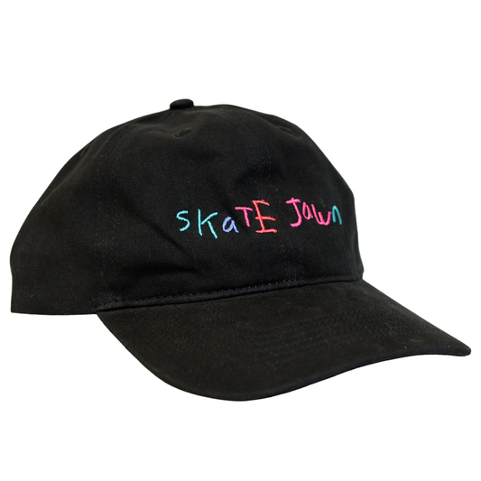 Skate Jawn Crayon Dad Hat - Black