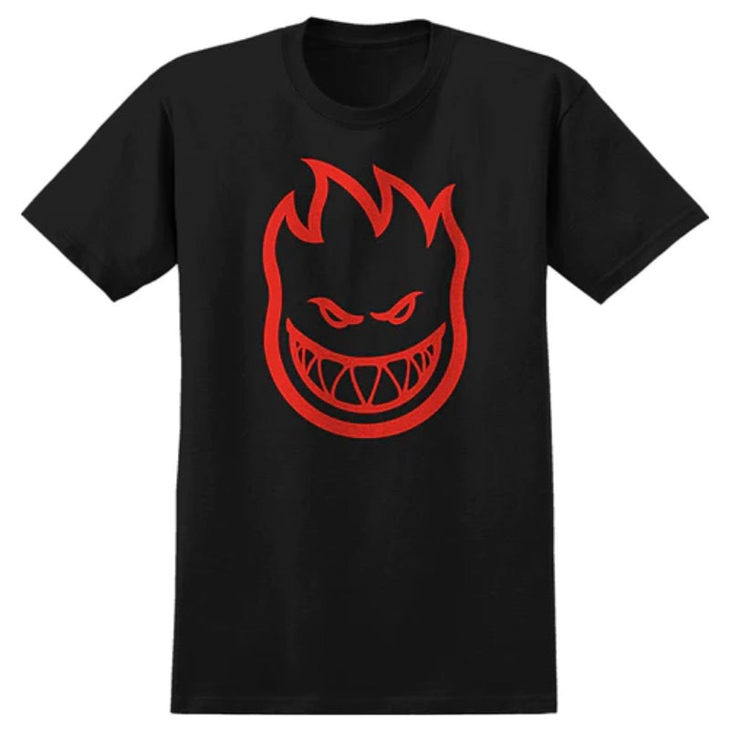 Spitfire Wheels Bighead Black/Red Tee