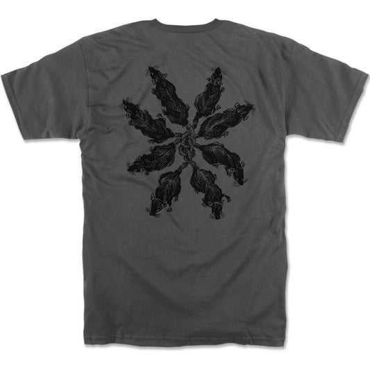 Glass House Rats Tee - Charcoal (back)