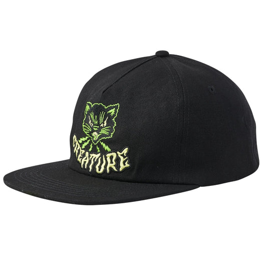 Creature The Creeper Black Strapback Hat