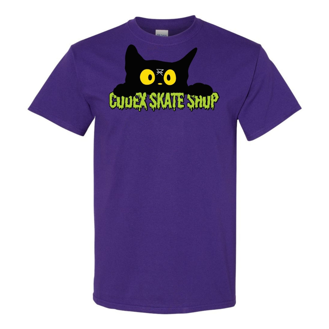 Codex Psycho Cat Tee - purple