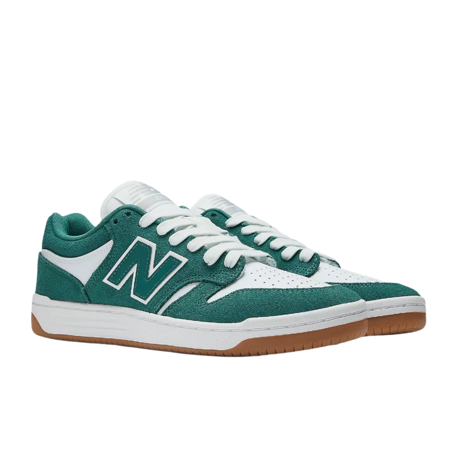 New Balance 480 Shoes - Vintage Teal/White