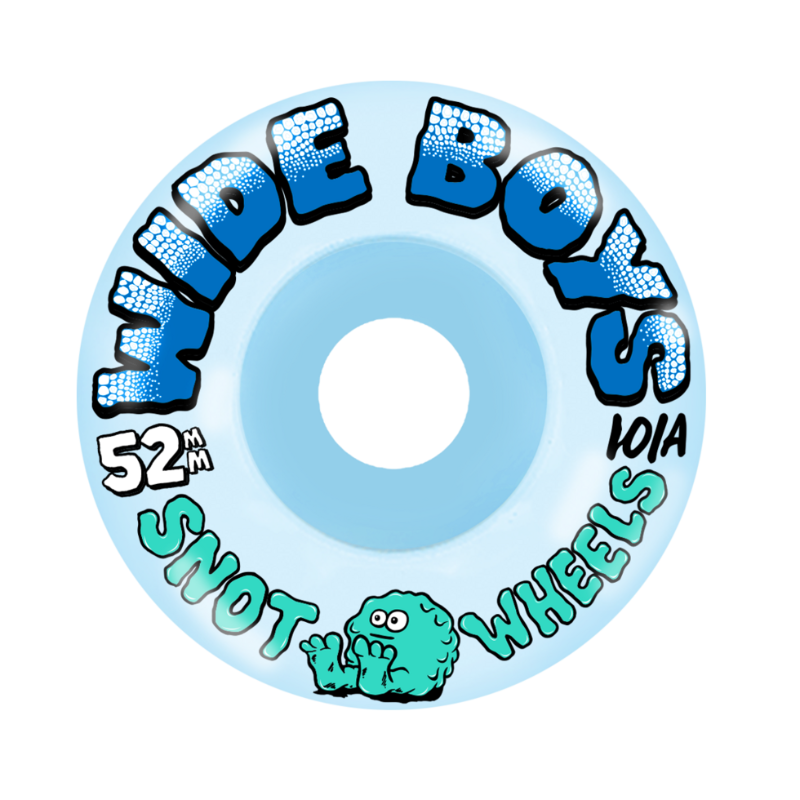 Snot Wide Boys 52mm 101a Wheels - Ice Blue