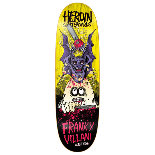 Heroin Franky Villani Guest Egg 9.5" Deck