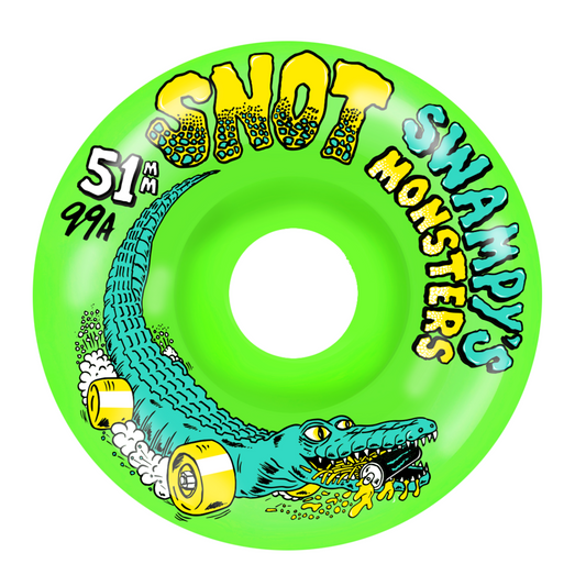 Snot Swamp Monsters 51mm 99a Wheels - Green