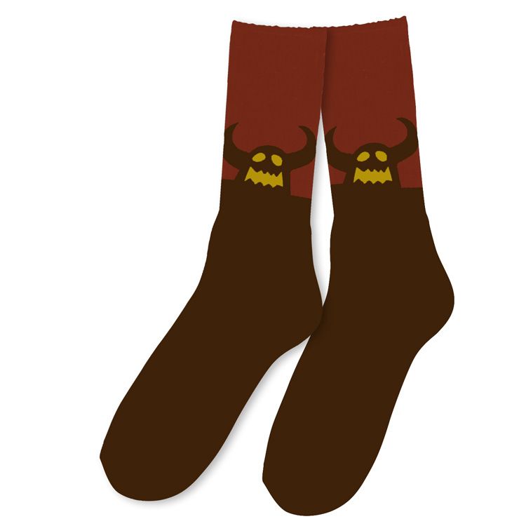 Toy Machine OG Monster Brown Socks