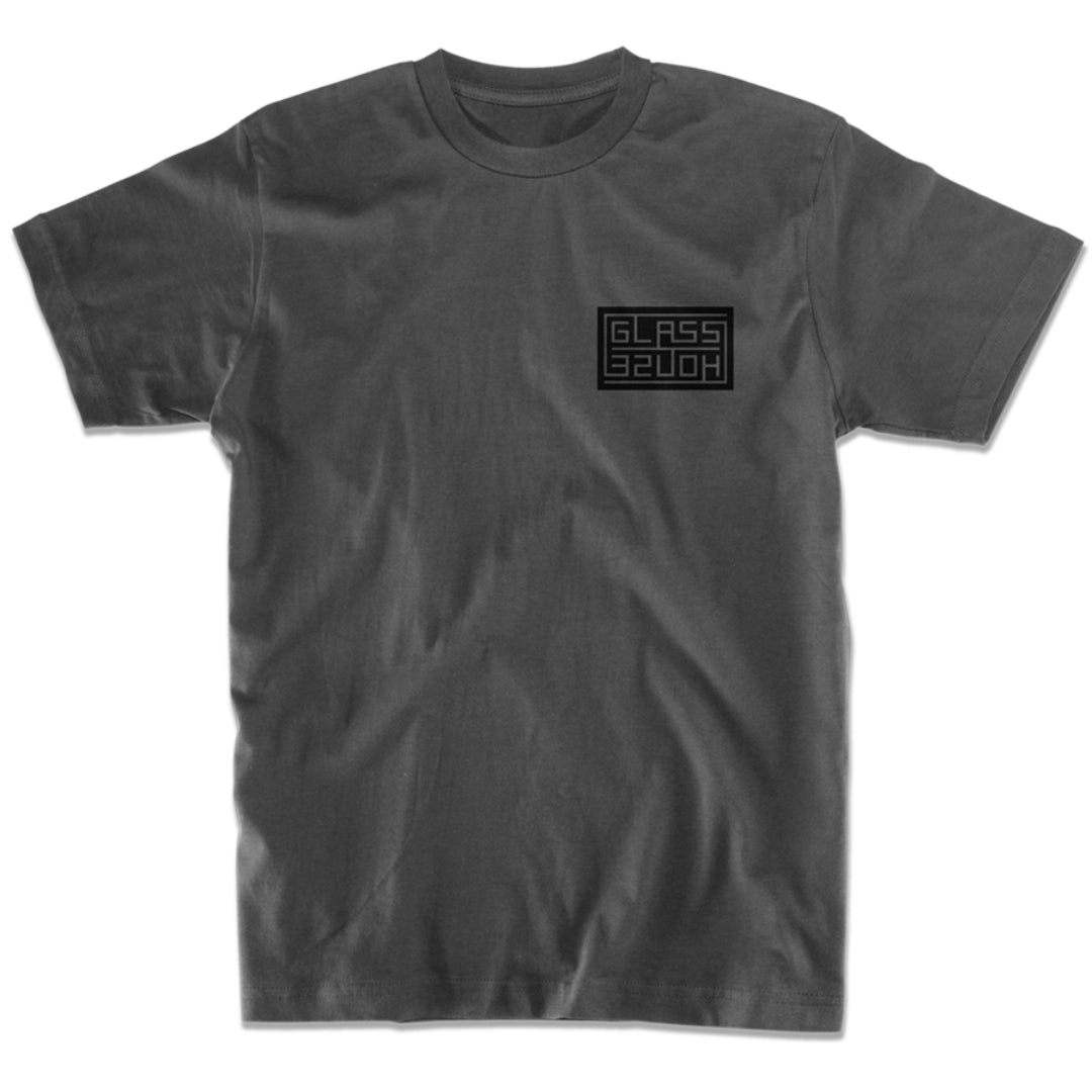 Glass House Rats Tee - Charcoal (front)