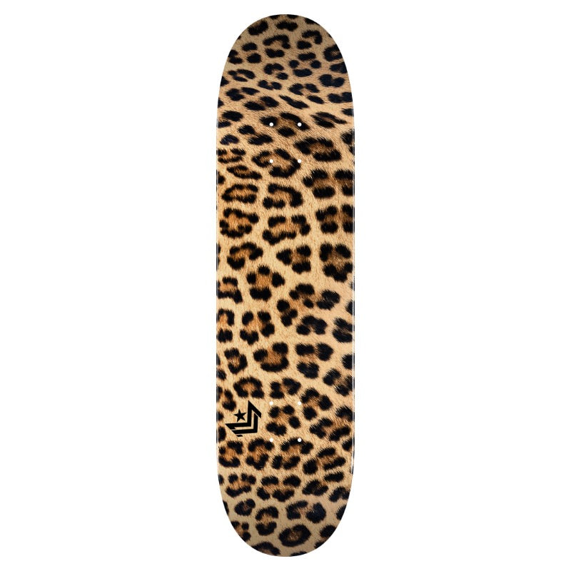 Mini Logo Leopard Fur 7.5" Deck