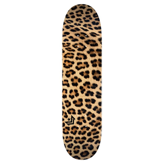 Mini Logo Leopard Fur 7.5" Deck