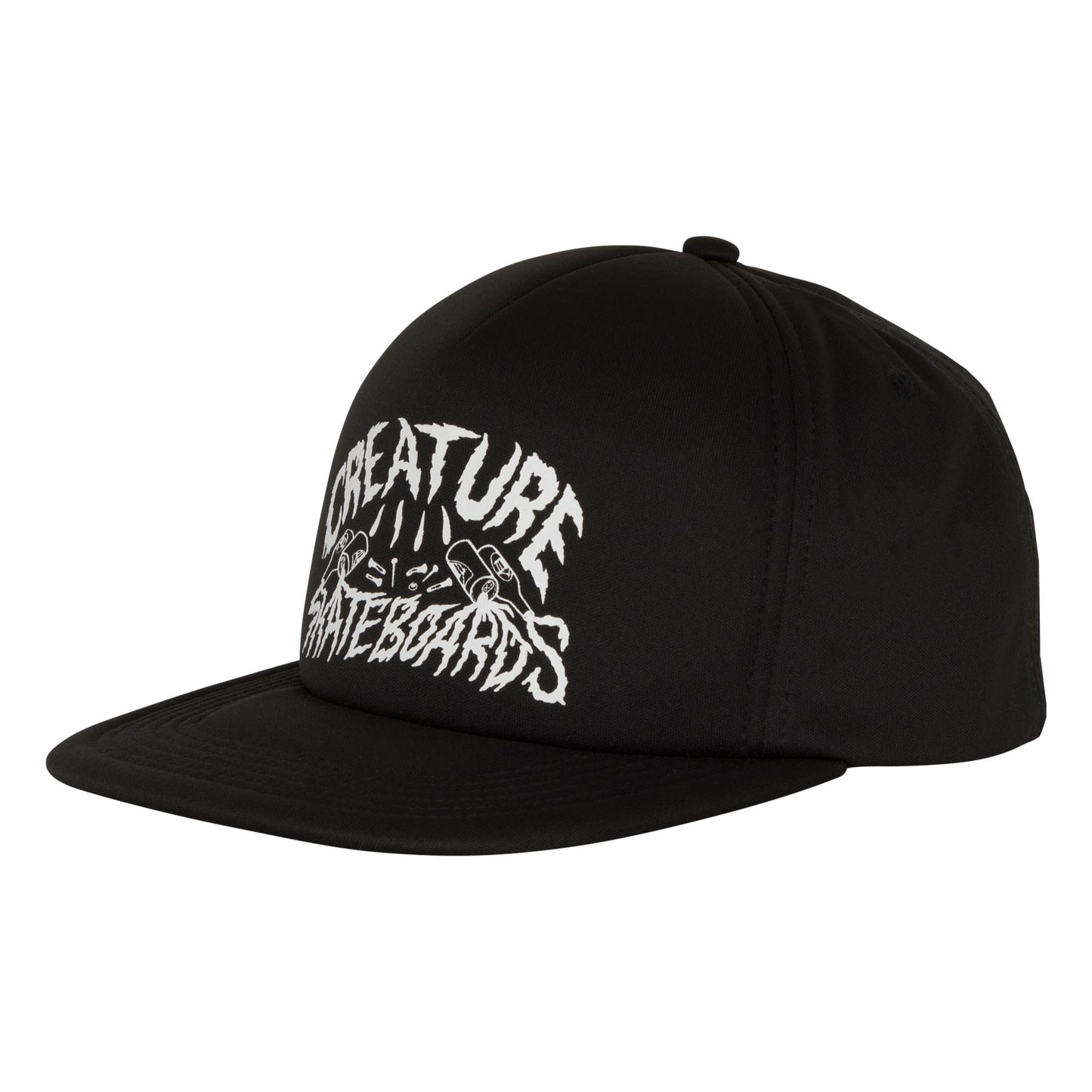 Creature Play It Loud High Profile Trucker Hat - Black