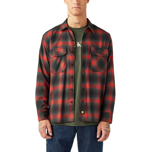 Dickies x Spitfire Flannel L/S Tee - Ochre