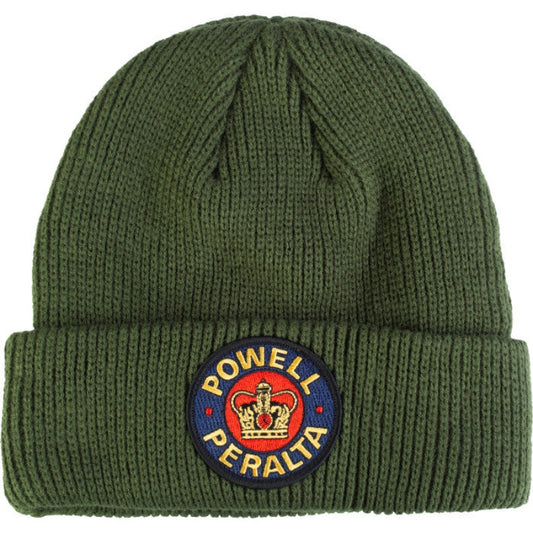 Powell-Peralta Supreme Military Green Beanie