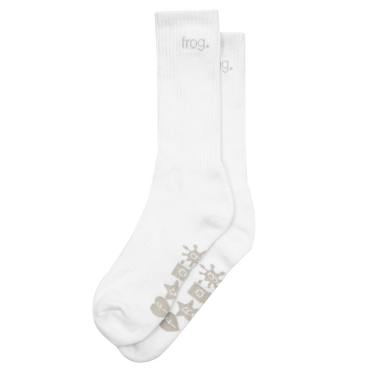 Frog Skateboards White Socks