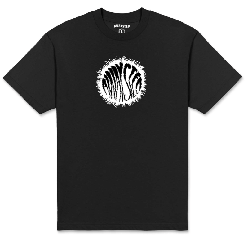 Awaysted Glob Black Tee