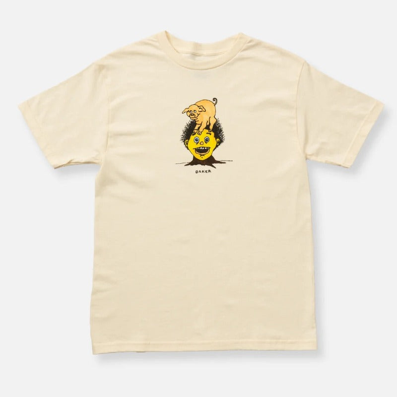 Baker Piggy Cream Tee