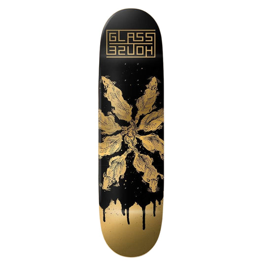Glass House Rats 9.0" Deck - Black/Gold